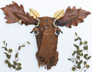 Moose "Denis" Nature Art Card