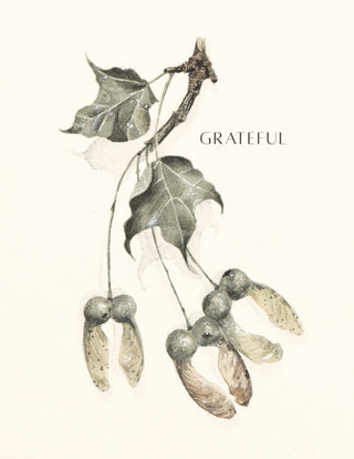 Gratitude card - Grateful