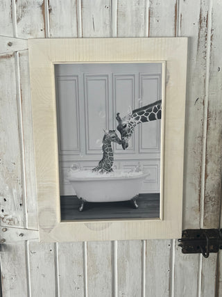Giraffe in Tub