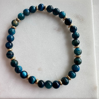 Blue Apatite Bracelet