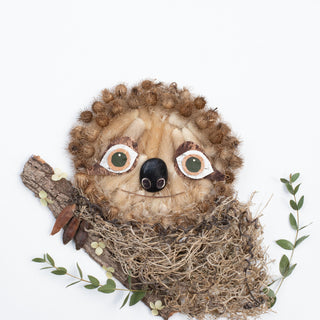 Sloth "Burnie" Nature Art Print