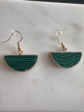 Green Earrings