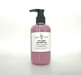 Liquid Goat Milk Soap Lilac