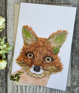 Fox "Lucky" Nature Art Card