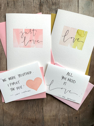Love/anniversary/wedding card