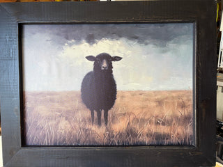 Black sheep print