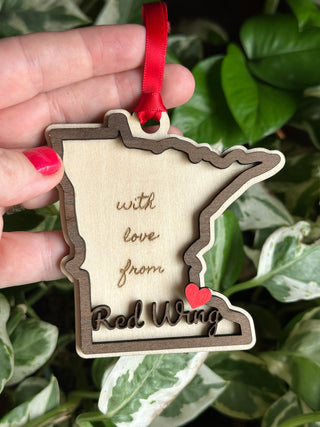 With Love from Red Wing Ornament
