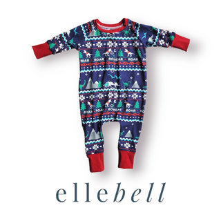 Holiday Romper 3/6M