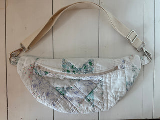 Vintage Quilt Belt Bag