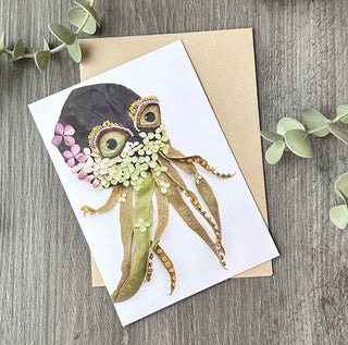 Octopus "Olie" Nature Art Card