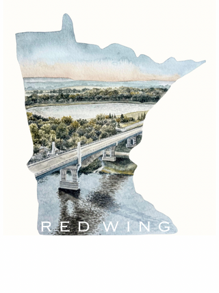 Sticker - Red Wing
