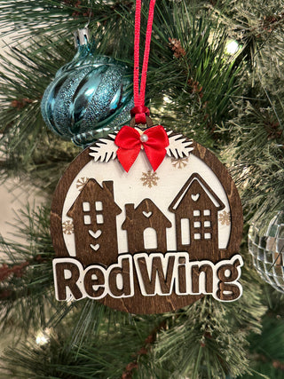 Red Wing Village Ornament