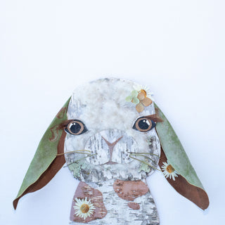 Bunny "Flopsy" Nature Art Card