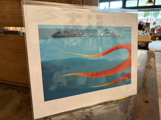 Wall Art: 8x10 Turquoise Custom Cab