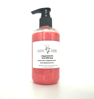 Liquid Goat Milk Soap Peppermint