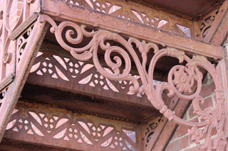 Greeting Card: Red Wing Stairs