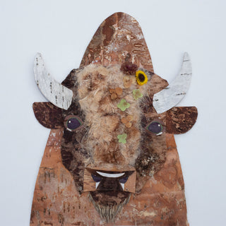 Bison "Storm" Nature Art Card