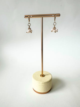 Ivory Bloom Earrings