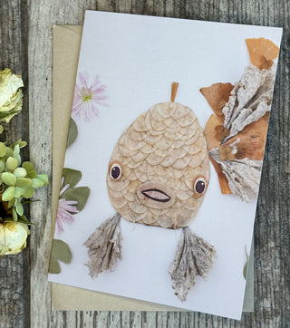 Koi "Kali" Fish Nature Art Card