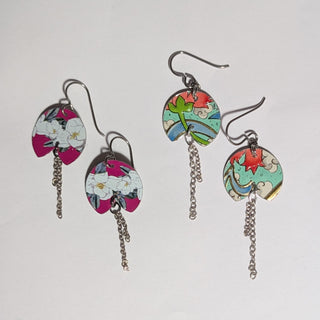 Lotus earrings