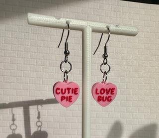 Candy Heart Earrings