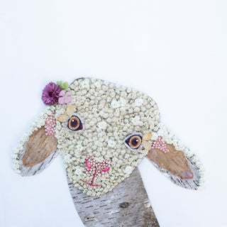 Lamb "Lily" Nature Art Print