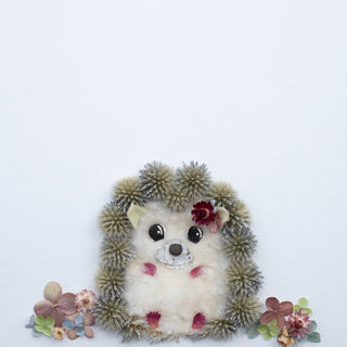 Hedgehog "Buttons" Nature Art Print
