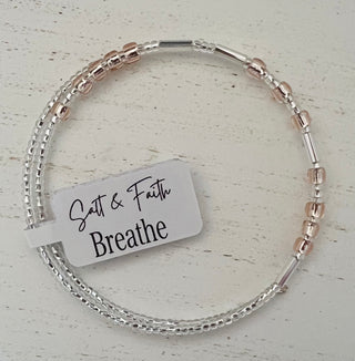 Morse Code Bracelet Breathe