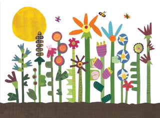 Greeting Card: Day Garden