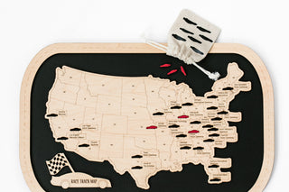 Race Tracks Map