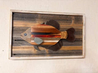 Crappie fish (framed)