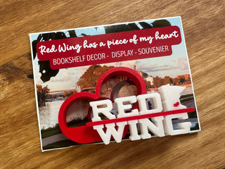 Mini "Love Red Wing" sign