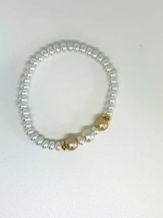 Pearl and Gold Bracelet