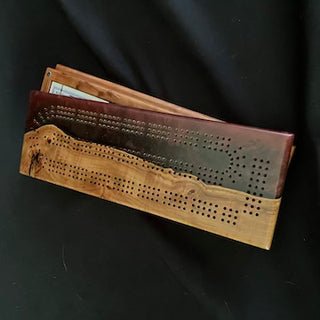 Cribbage Board Set Apple/Maroon
