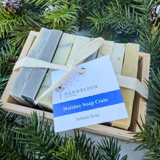 Holiday Soap Crate – Limited Edition Seasonal Gift Set