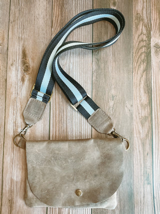 Flat Leather Fanny-Purse