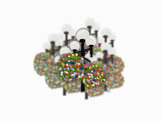 Flower Basket Sticker