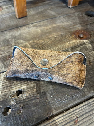Cowhide/ Leather Eyeglass Case