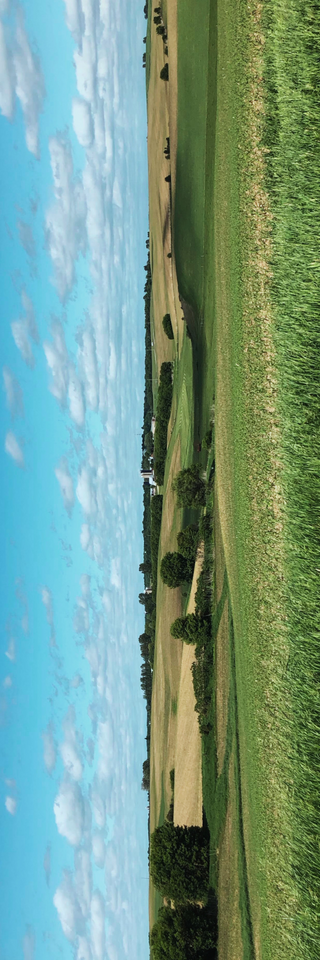 Bookmark: Midwest Sky & Rolling Hills
