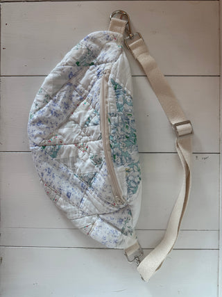 Vintage Quilt Belt Bag