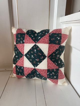 Vintage Quilt Pillow