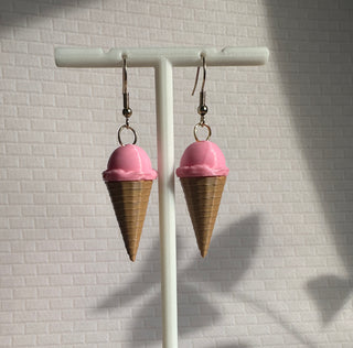 Waffle Cone Earrings