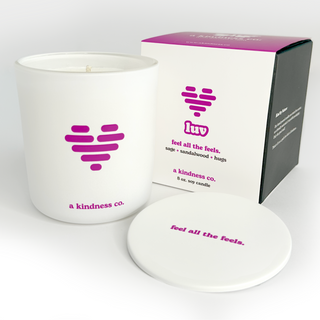 Luv 8 oz Scented Soy Candle