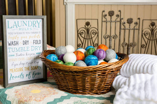 Felted Wool Dryer Balls